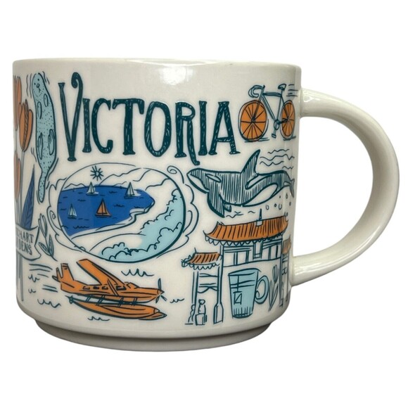 Starbucks Other - Starbucks Victoria Canada Coffee Mug Been There Series Across The Globe 14oz